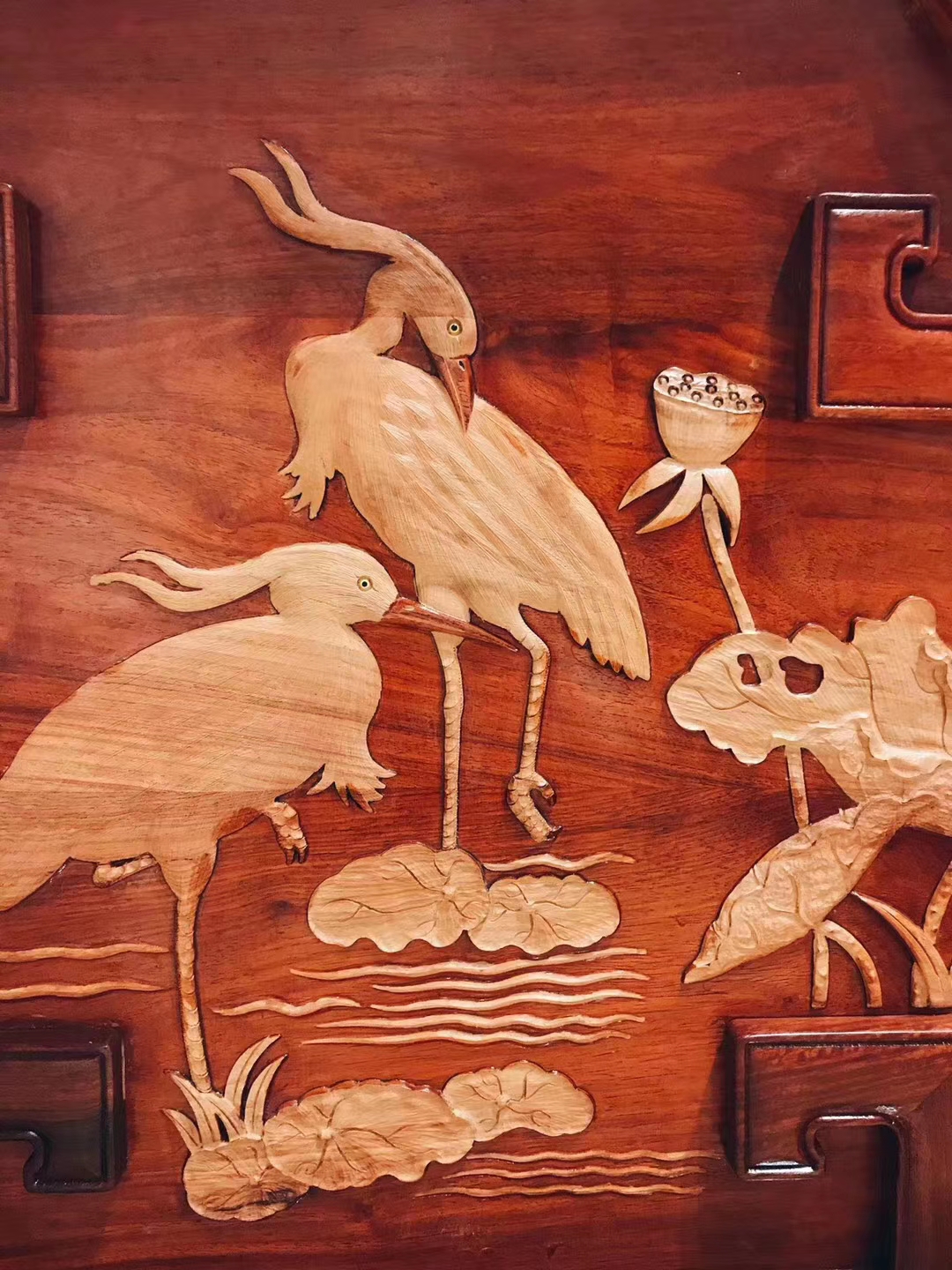 丝翎檀雕.沙发八件套,材质:缅甸花梨编码