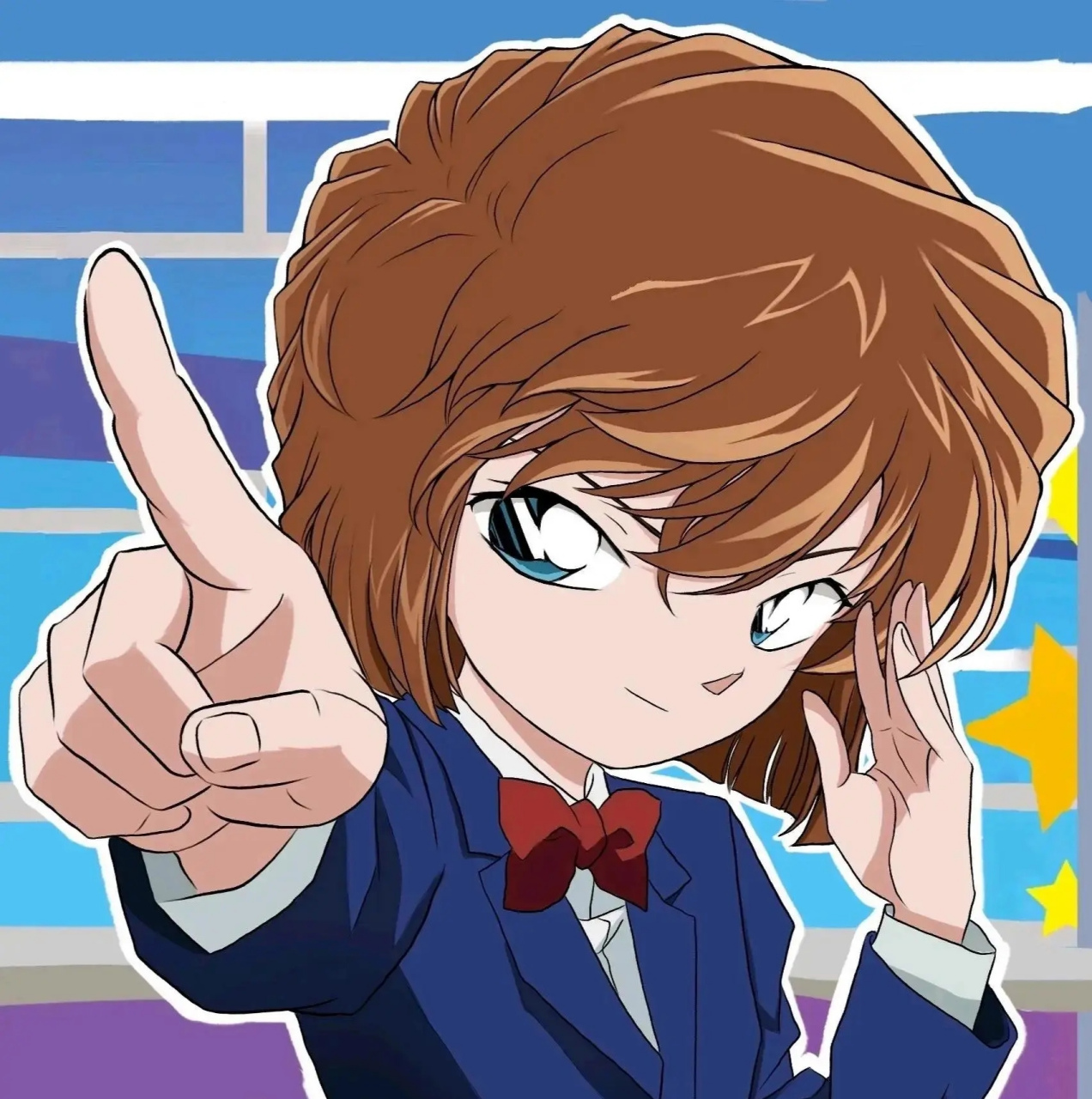 名侦探柯南# 今天是可爱又帅气的名侦探小哀哦[大笑]