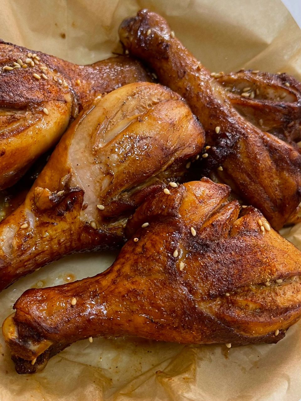 空气炸锅烤鸡腿 真的香到迷糊!