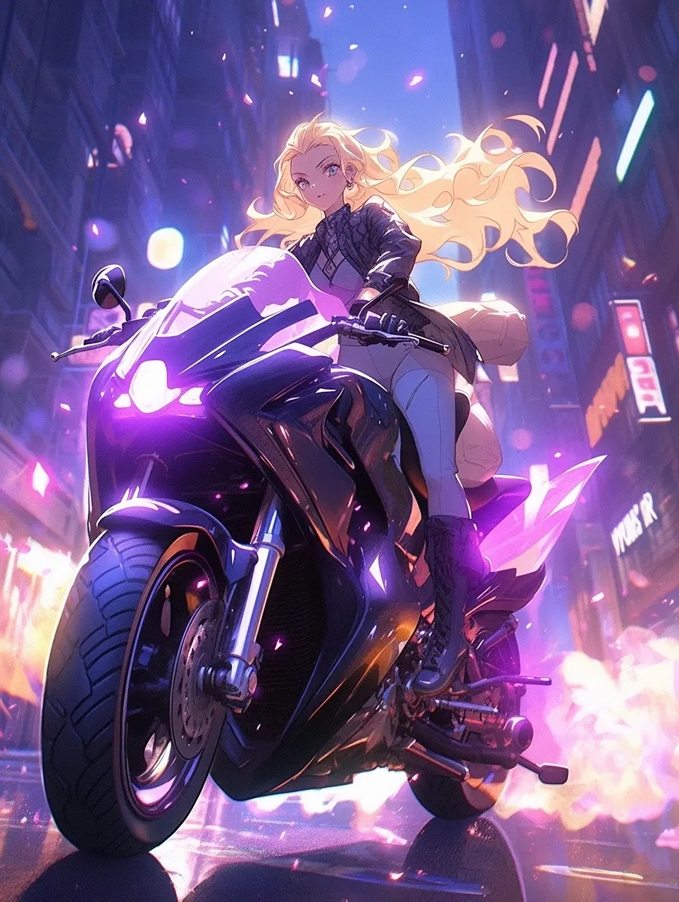 这套机车图,你喜欢吗? #动漫壁纸