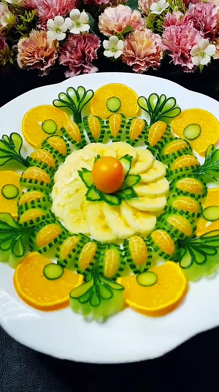 水果拼盘第100道这样做法好看又好吃