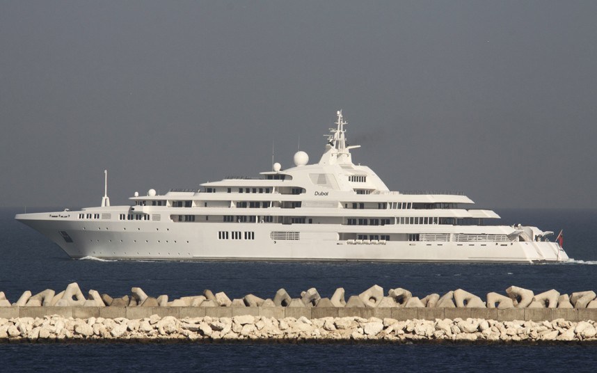 游艇能造多大?世界最大私人游艇吨位超055大驱,每艘成本6亿美元