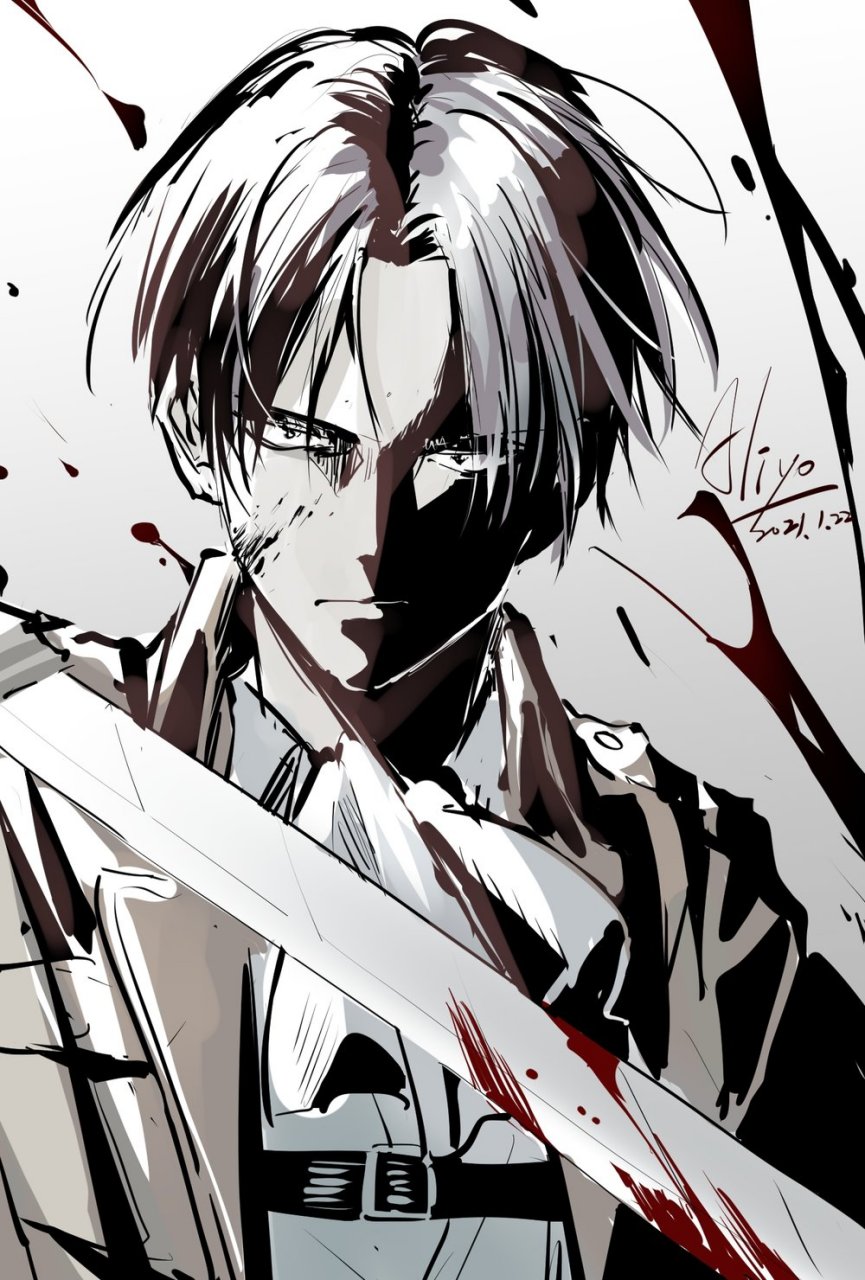 利威尔·阿克曼#二次元# #进击的巨人