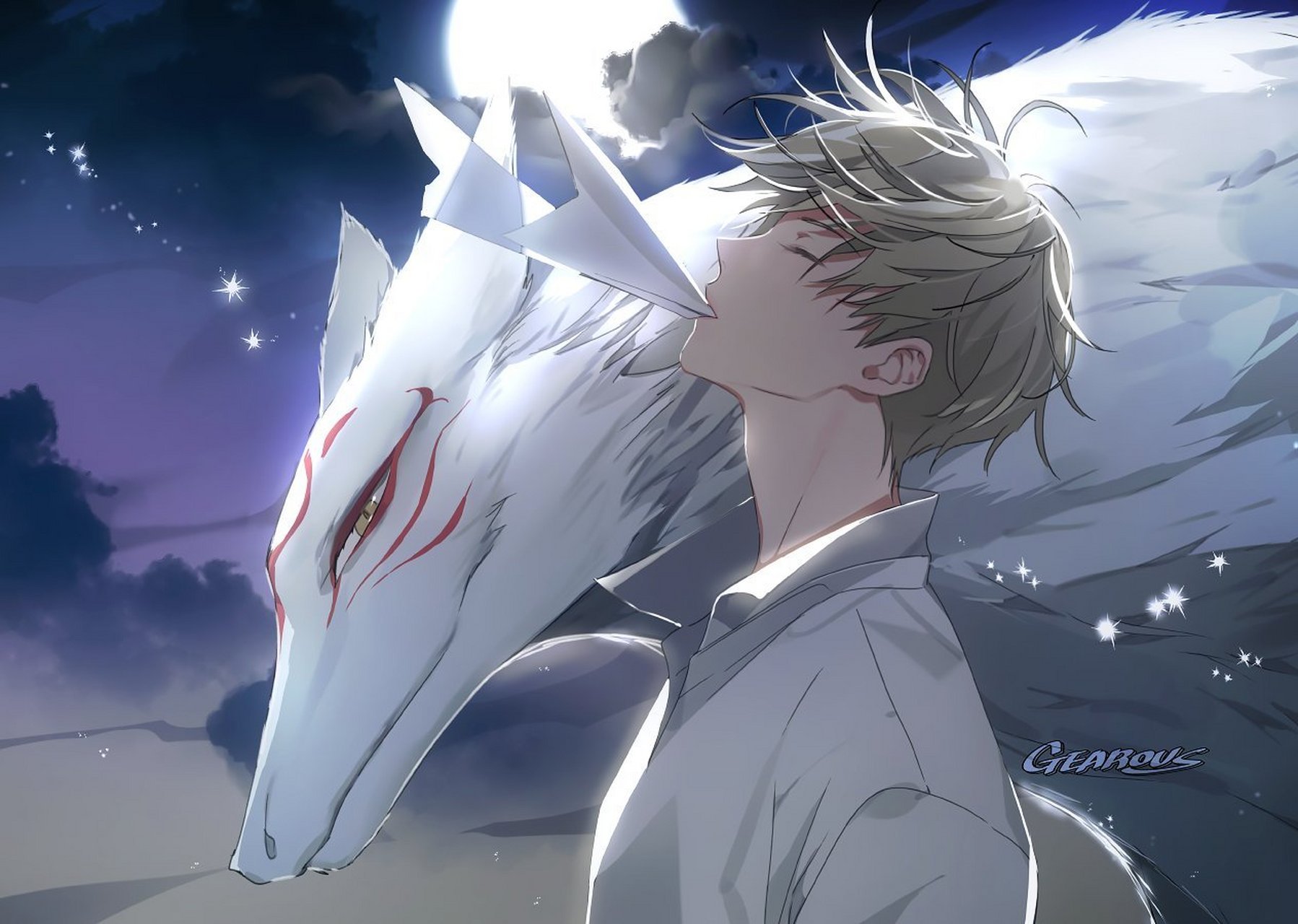 gearous太太近期的新绘,这个画风太戳人了!