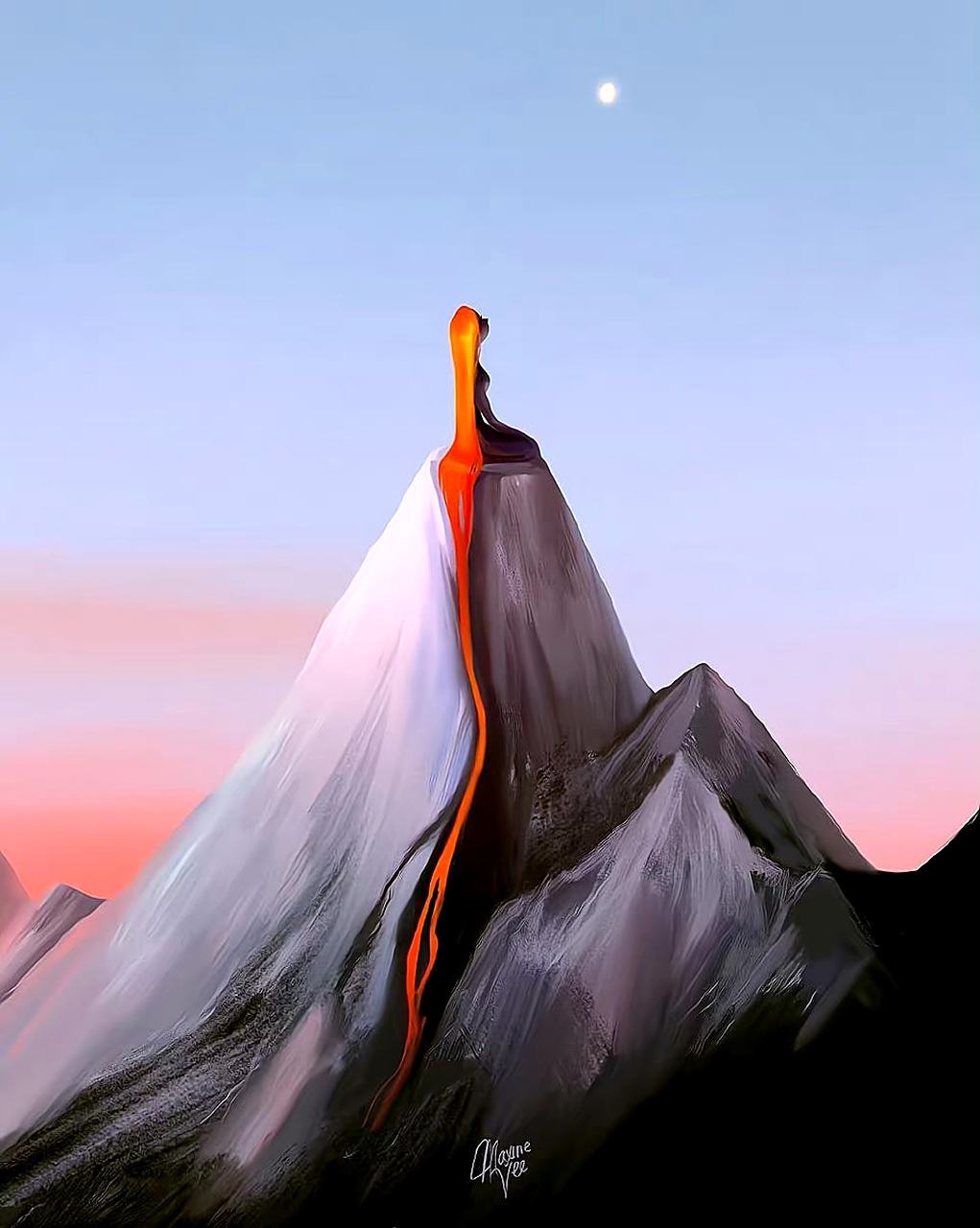 温暖的阳光洒遍每一个角落,画师maxine vee温馨空灵插画欣赏.