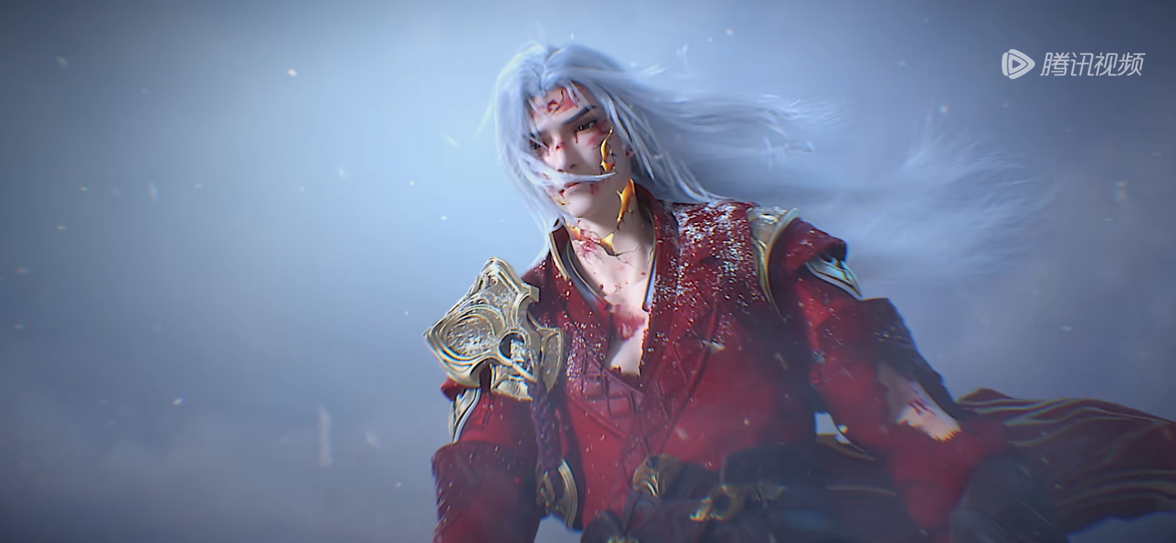 红衣石昊白发帅炸天!悲壮活祭落寞辞世,三位女主一碗水不偏不倚