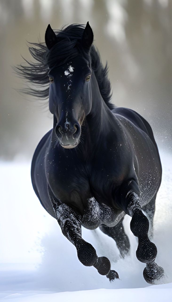 骏马壁纸 又要马儿跑得好,又要马儿少吃草 #4月创作打卡挑战赛