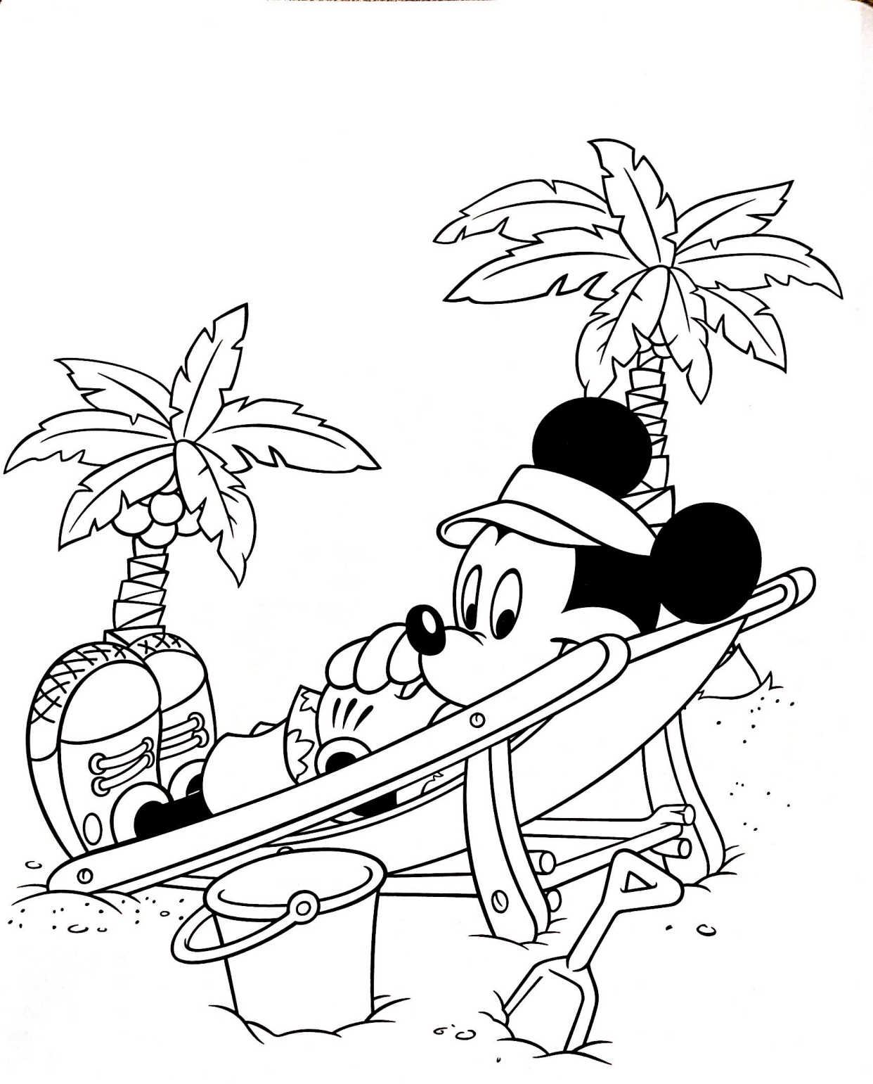 迪士尼动画线稿