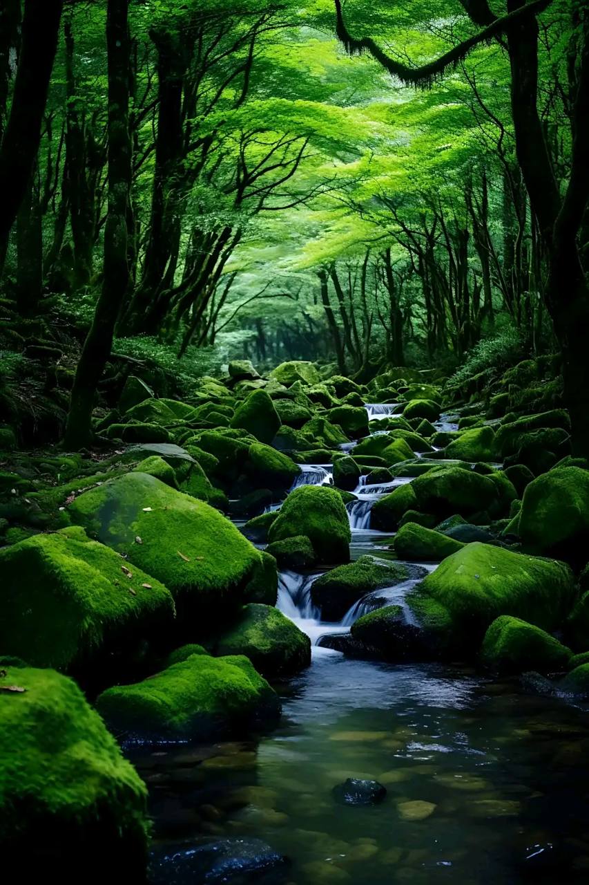 壁纸# #风景# 流光溢彩