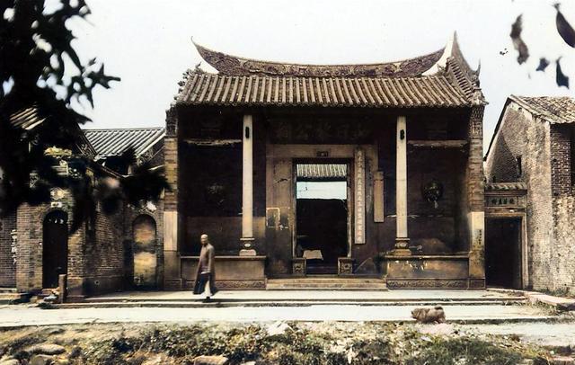 一些老照片:1920年广州的镇海楼,番禺学宫,沙湾古镇和西关大屋