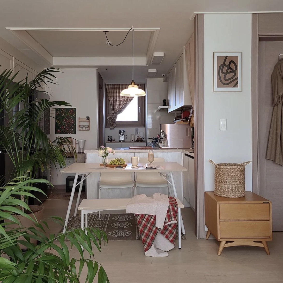 韩国太太晒出85㎡家居照火了:全屋温暖治愈,活出让人羡慕的样子