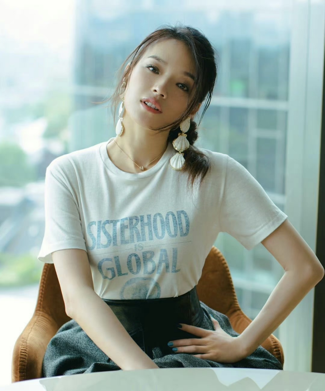 舒淇果然是完美女人,随便穿搭都好美.#九月动态激励计划#