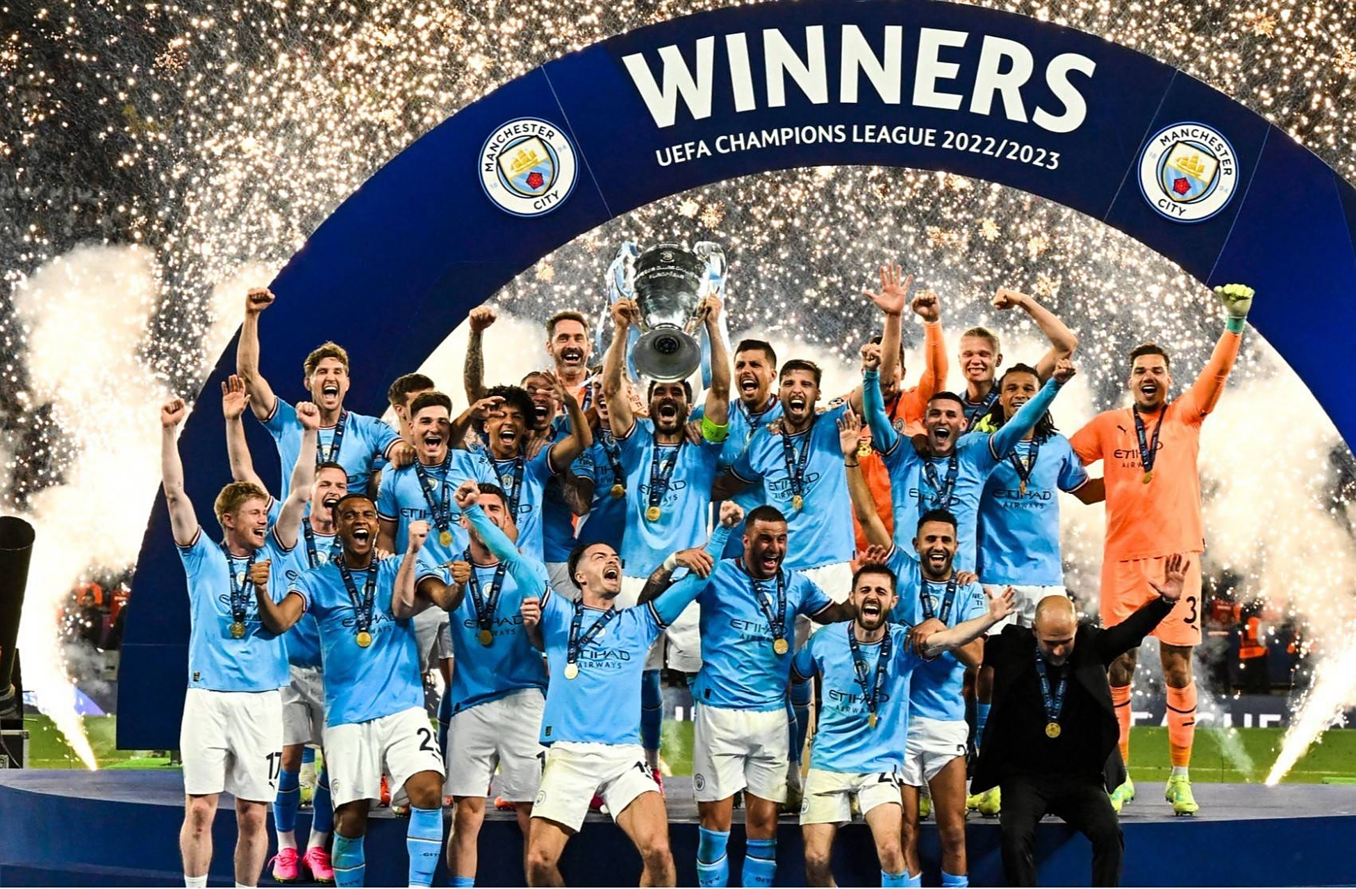 北京时间6月11日凌晨3:00,22/23赛季欧冠决赛由曼城对阵国际米兰,比赛