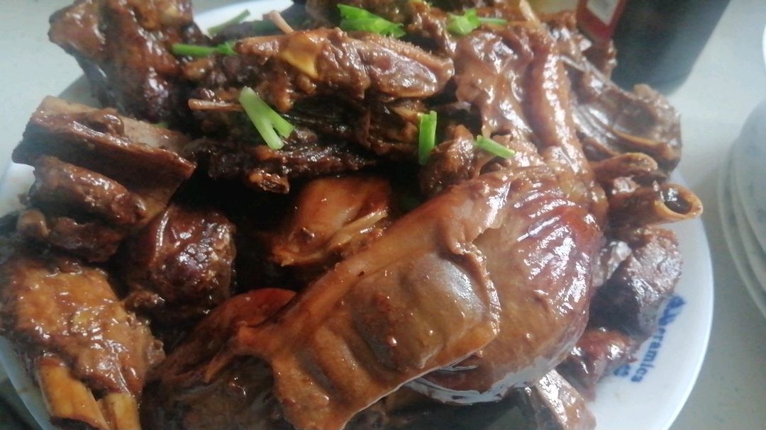 香喷喷的红烧鹅,看了流口水