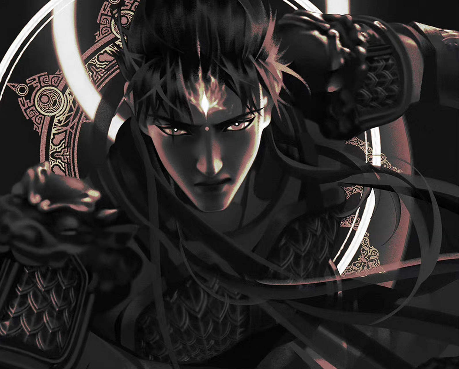 新神榜杨戬# 没有头巾的二郎神杨戬