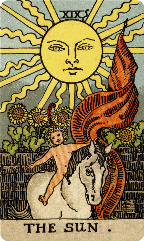 零基础小白学塔罗入门,新手拿支笔快来学—太阳