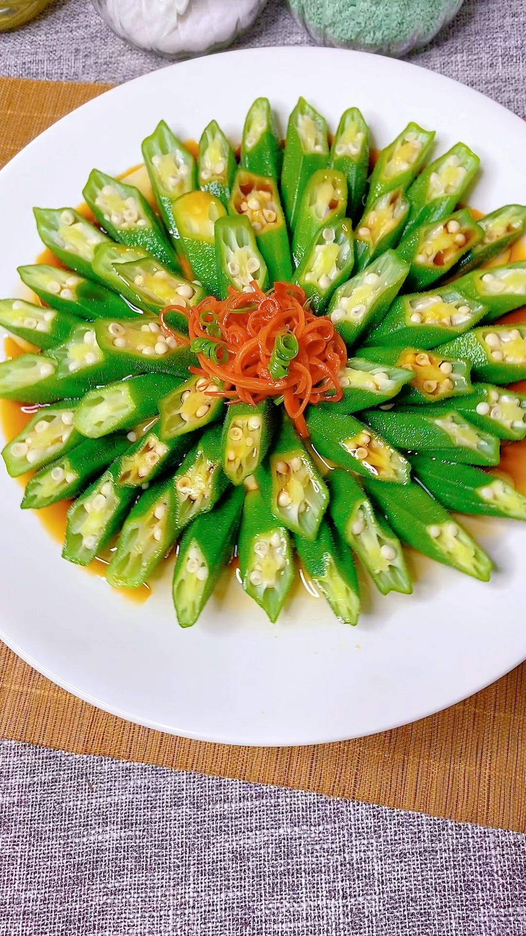 秋葵的创意吃法,简单又好吃