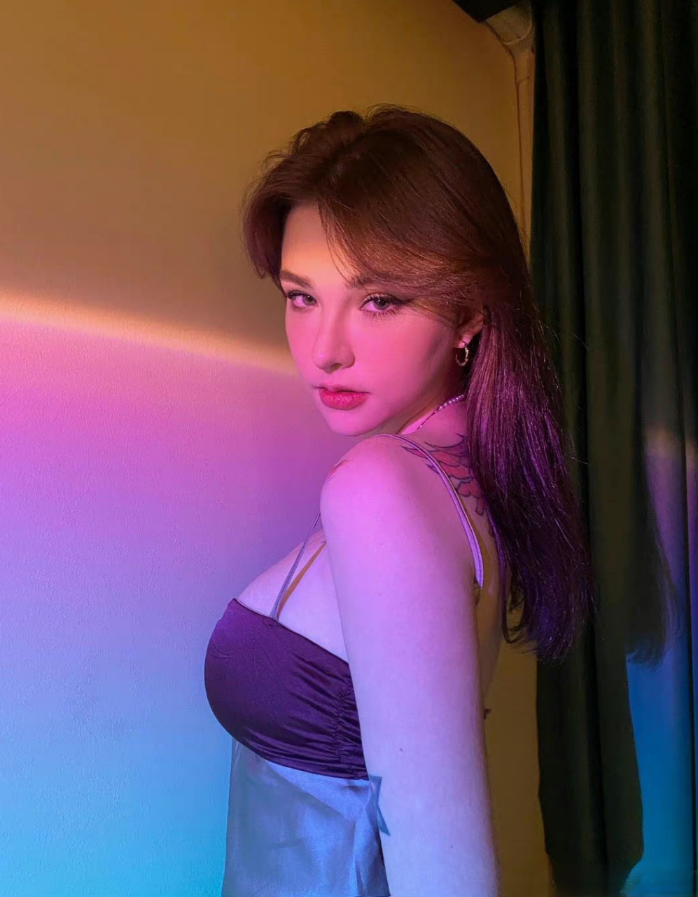 泰国爱尔兰混血模特jessievard #性感好身材