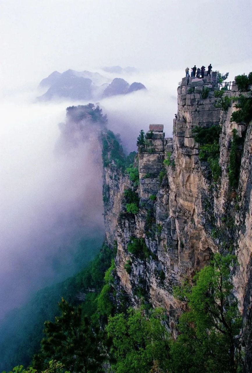 紫金顶是神农山的主峰,海拔1028米,傲立群山之巅,巍峨挺拔.