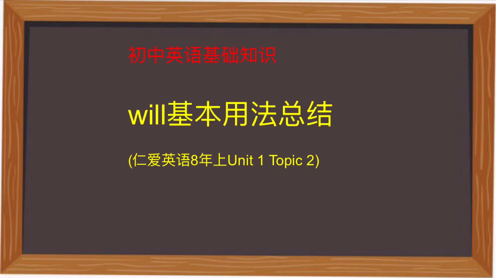 [图]总结Will 基本用法大全，挺简单