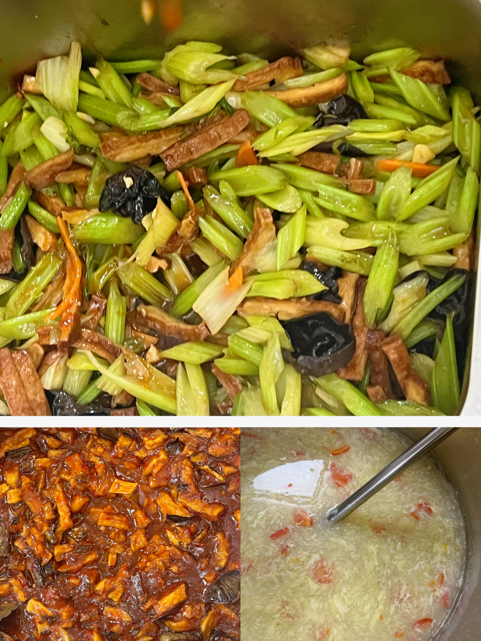 孩子读高三,今天在学校食堂的饭菜(见图片).