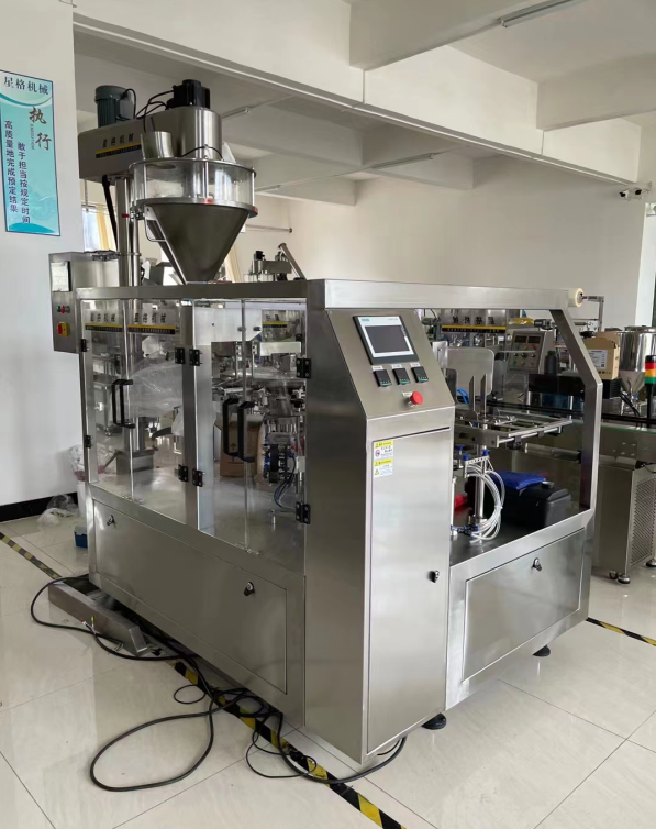 袋装洗衣粉包装机开启智能模式,包装设备专业范儿