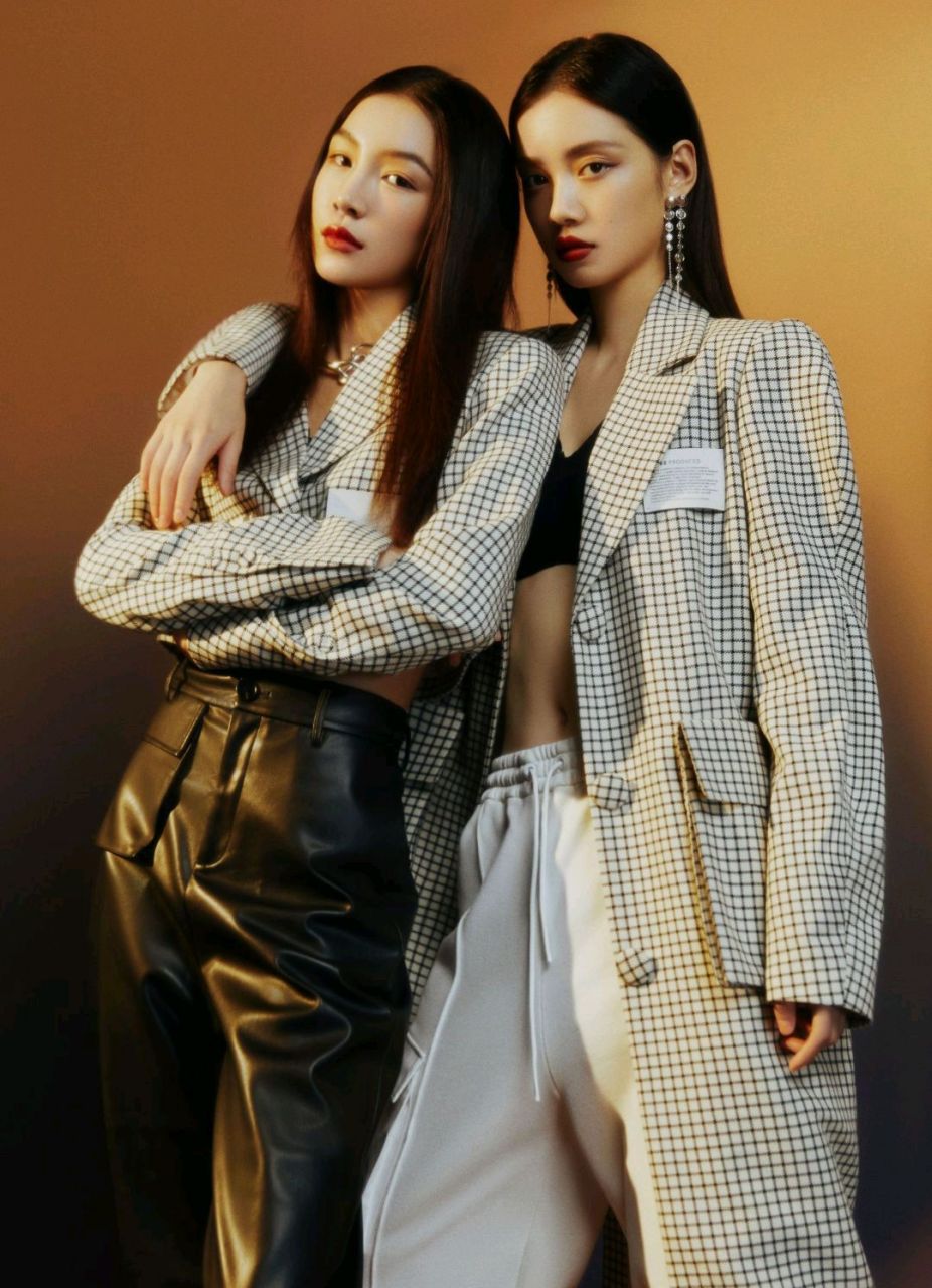 姐妹花,张楠和孙伊涵