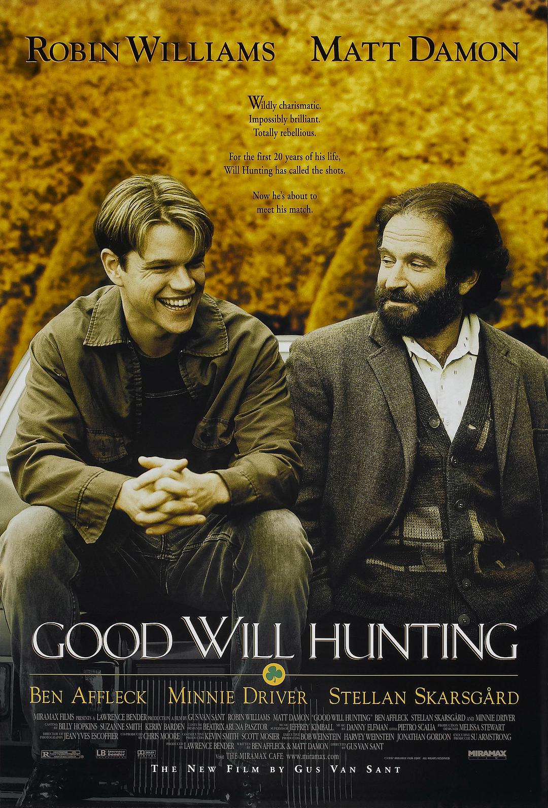 蓝光原盘&REMUX[心灵捕手]Good.Will.Hunting.1997.1080p.BluRay.REMUX.AVC.DTS-HD.MA.5.1-FGT 23.7GB