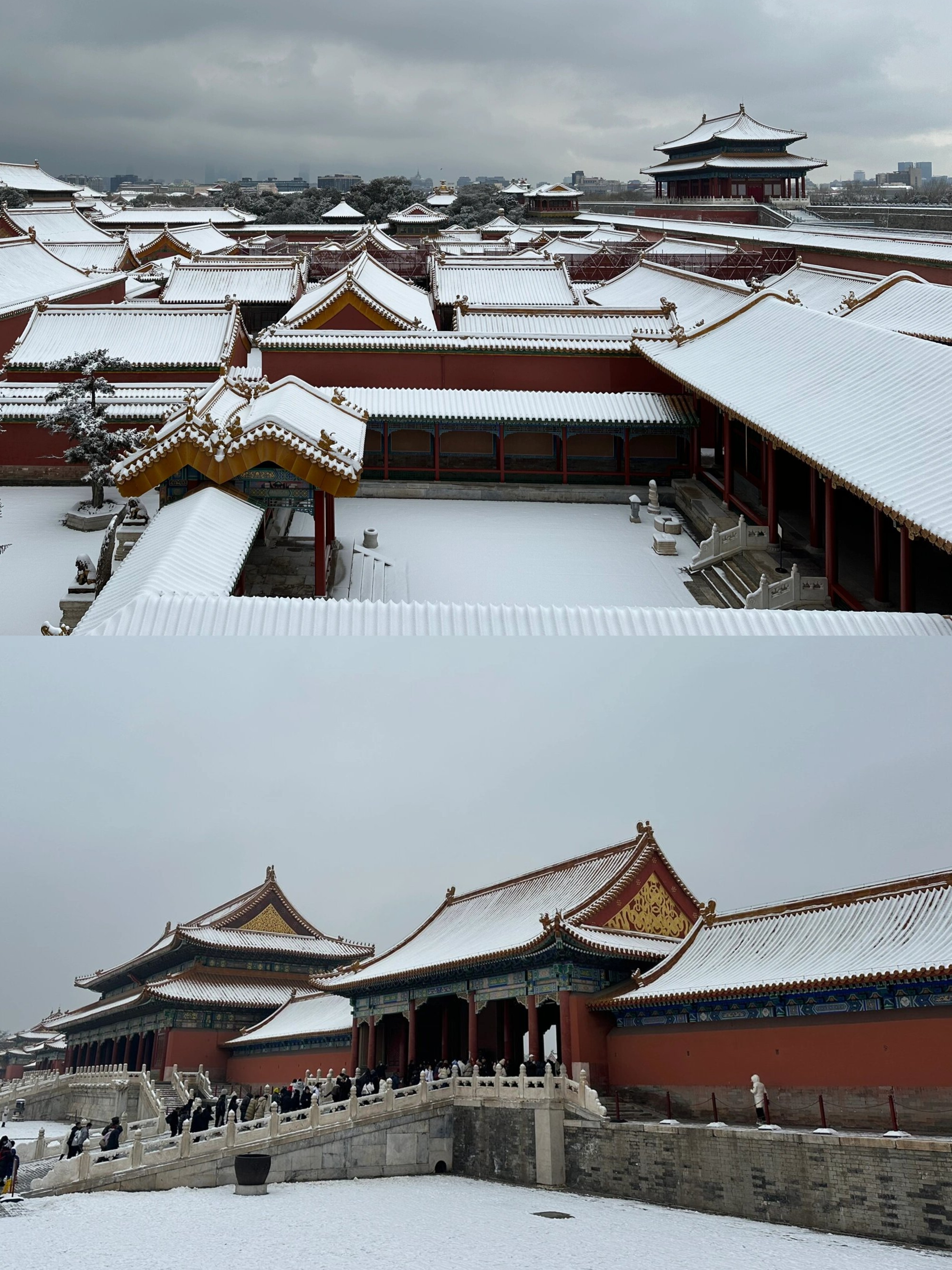 北京初雪梦回北平,故宫初雪梦回紫禁城