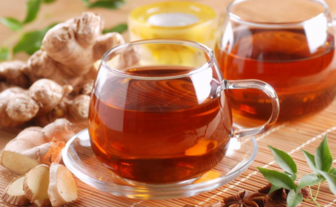 苏叶姜茶,治疗风寒感冒