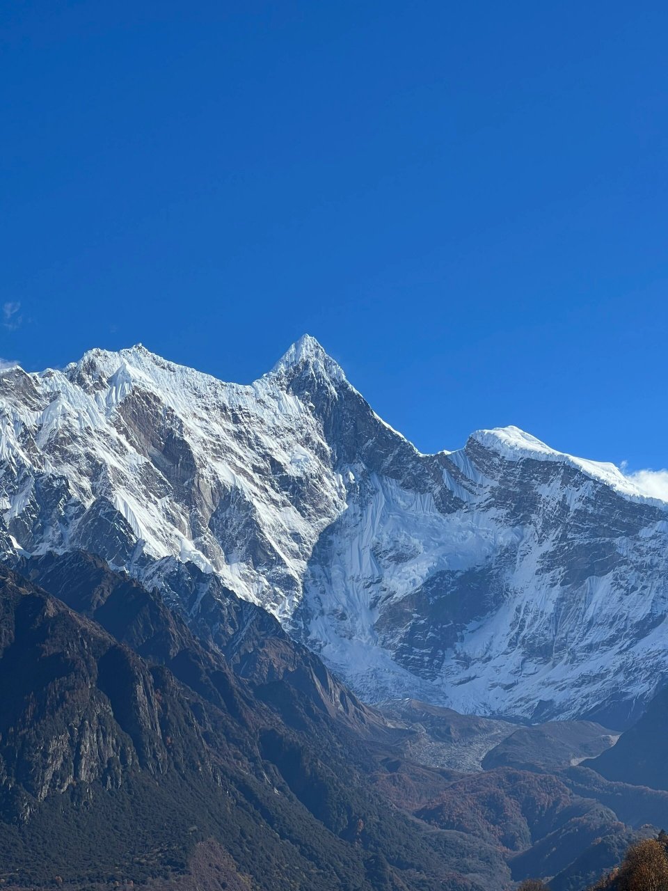 站在雪山下|十人九不遇 南迦巴瓦峰