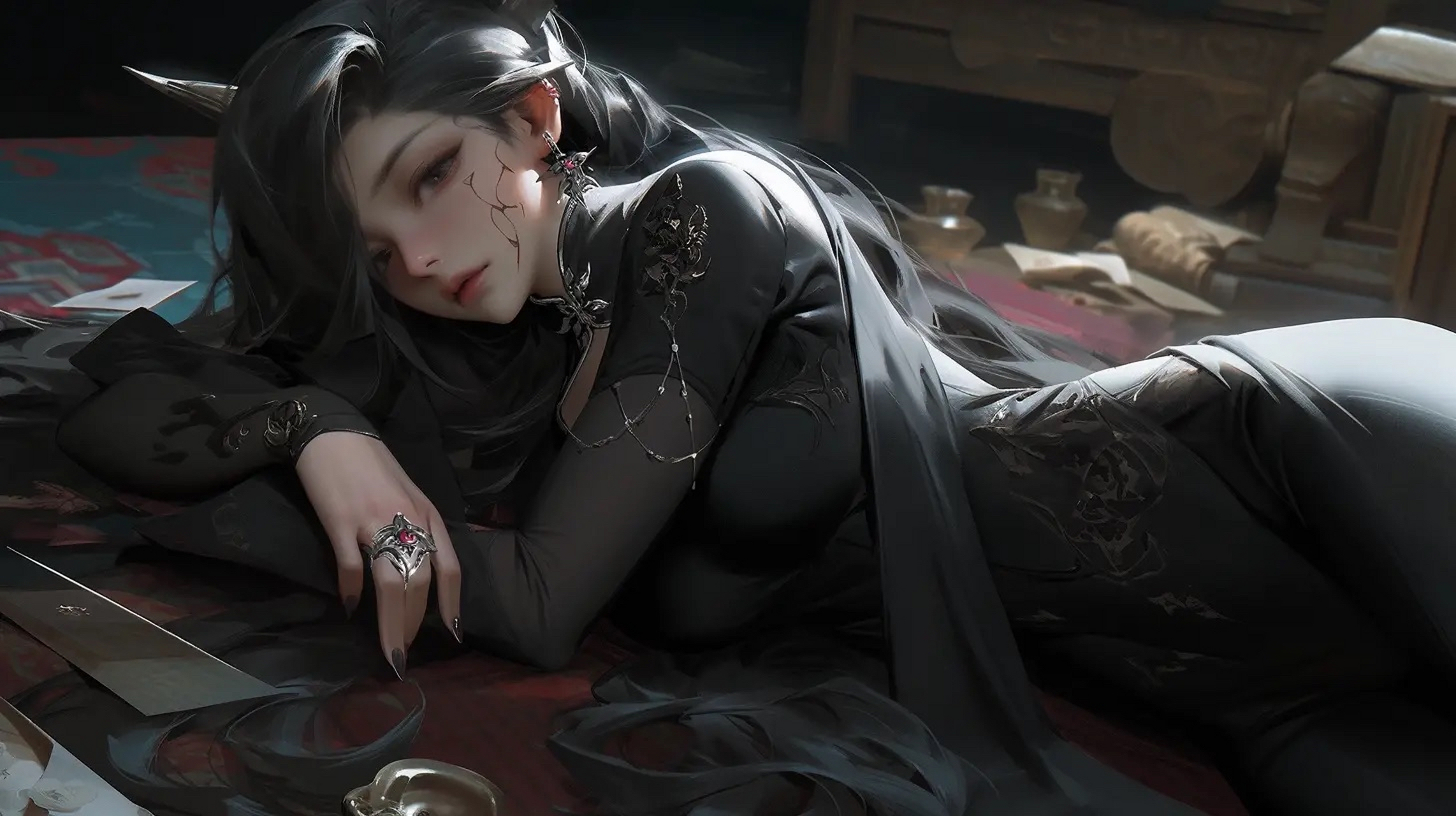 ai绘画|原神 甘雨 胡桃