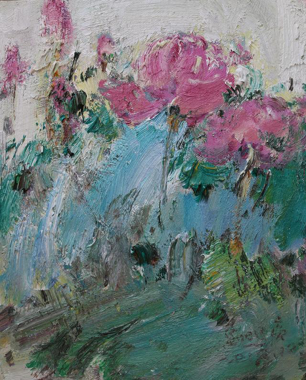 刘明亮的荷花绘画作品欣赏.#玄涤艺术# #经典绘画