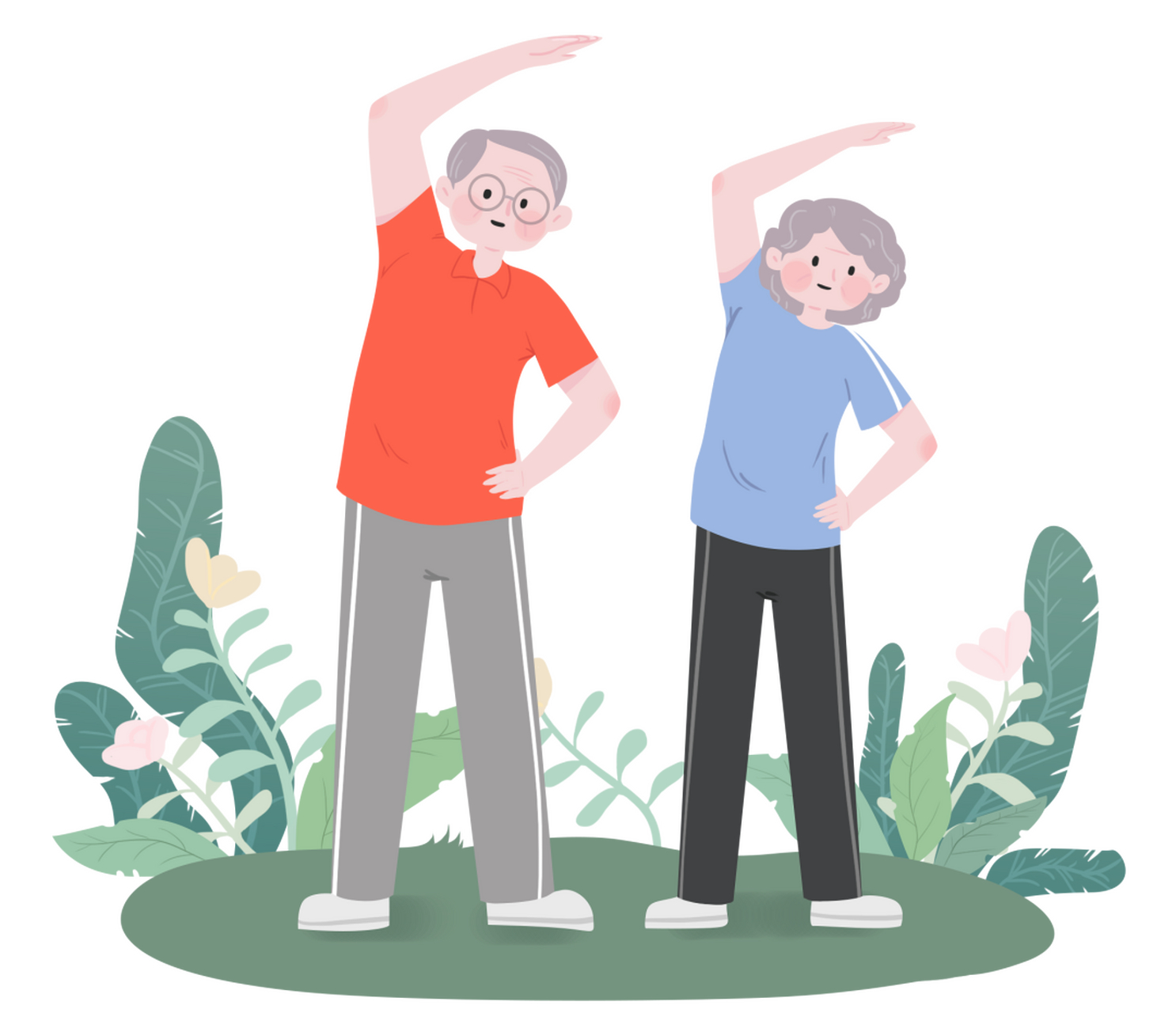 太极拳中医传统功法等,简单的运动让身体微微出汗有助于缓解秋乏