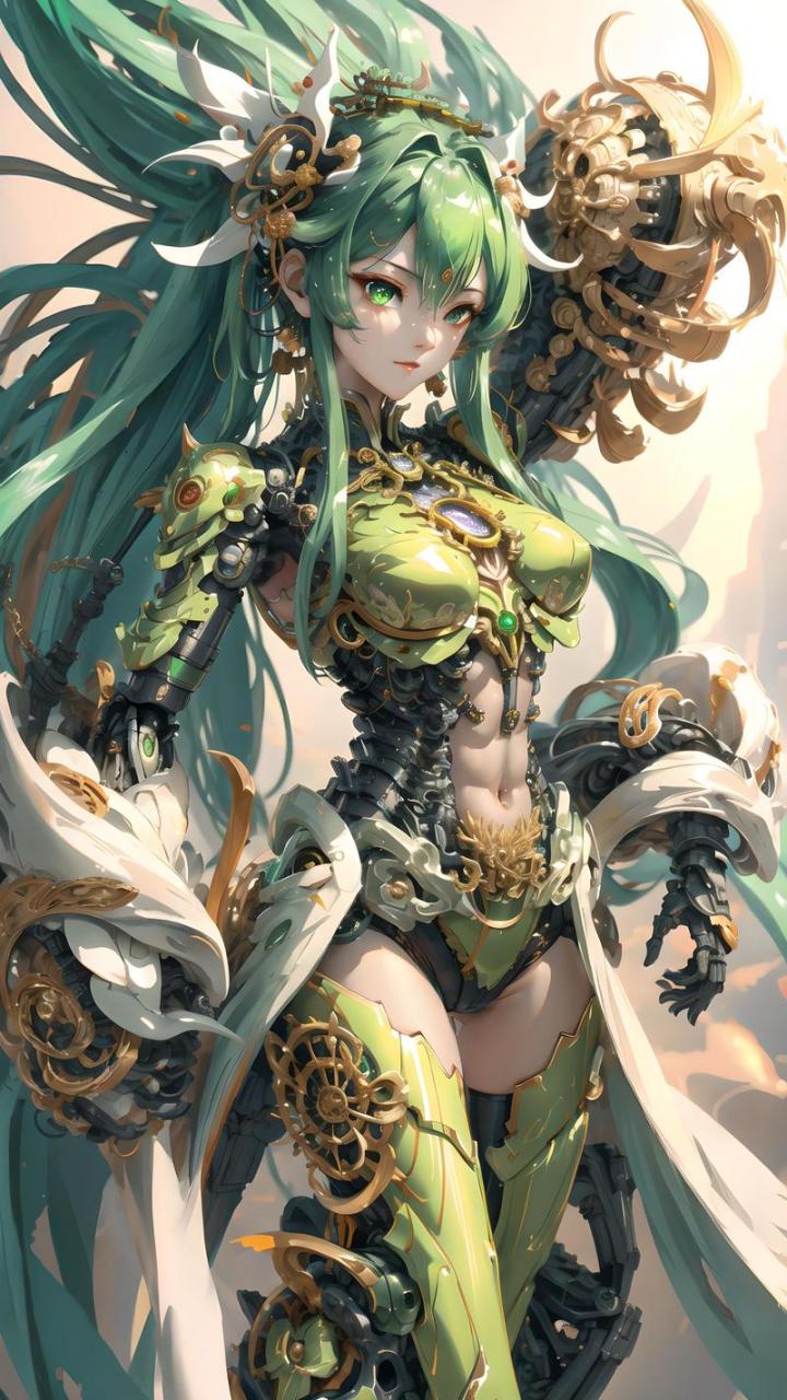 机甲少女 #壁纸