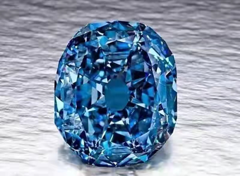 希望之星蓝钻:世界钻石之王,价值2亿5千万美元,曾数次离奇易主