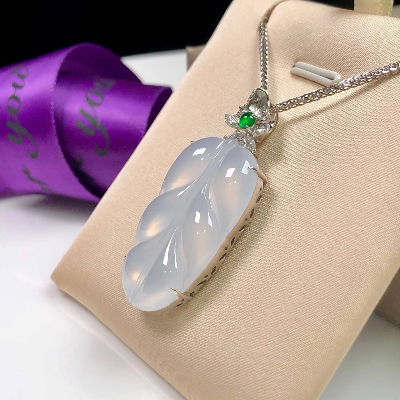 茅台白翡翠叶子95   冰清玉洁 颜值担当,高性价比～又冰又纯又白