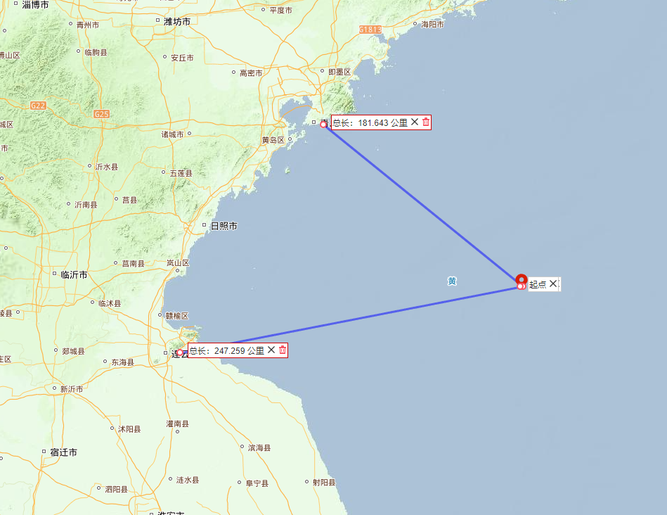 黃海海域曾發生過的大地震