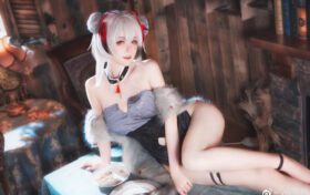 明日方舟W旗袍cos