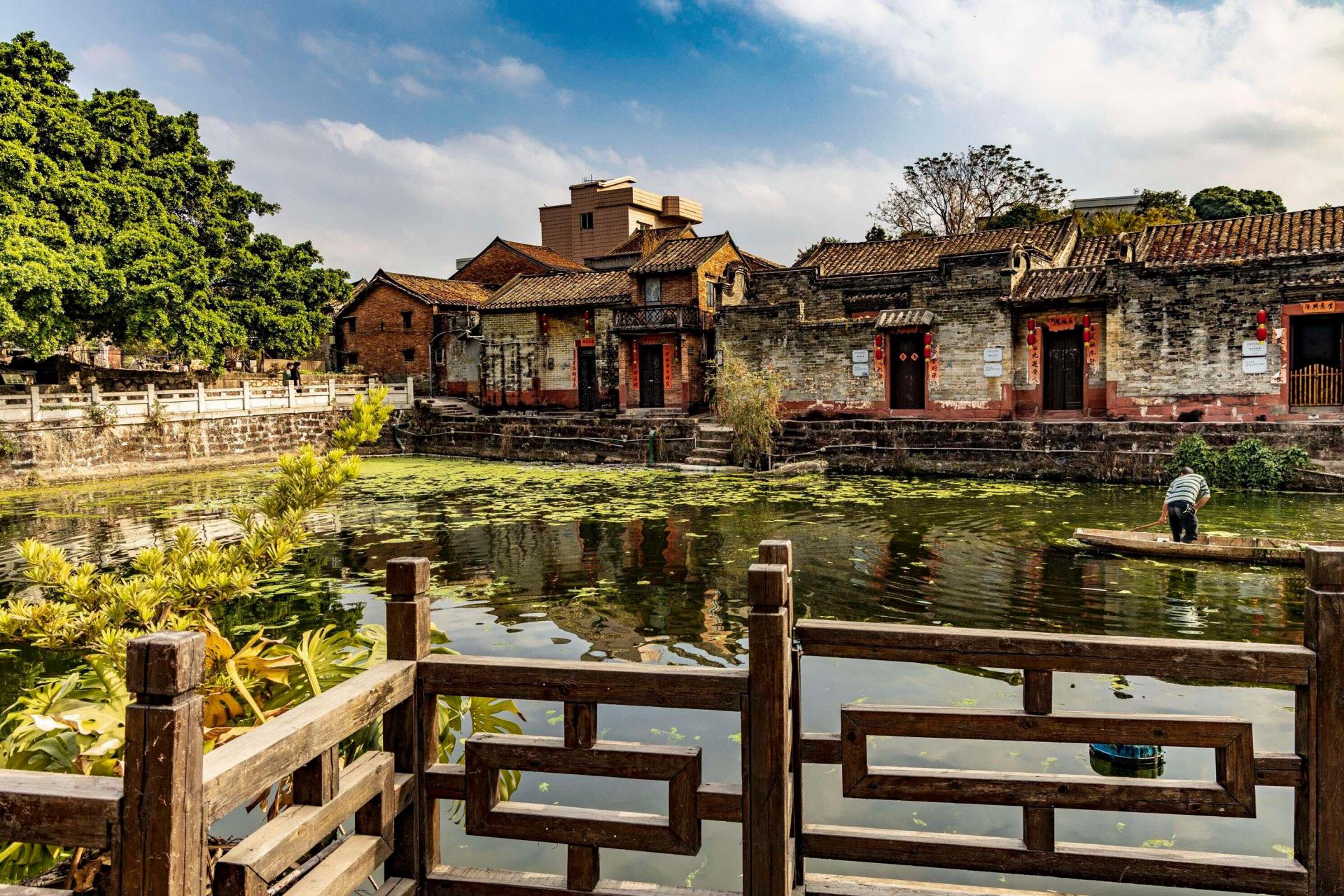 东莞南社明清古村落,寻找前世之旅  在东莞的茶山镇,南社村真的无人不