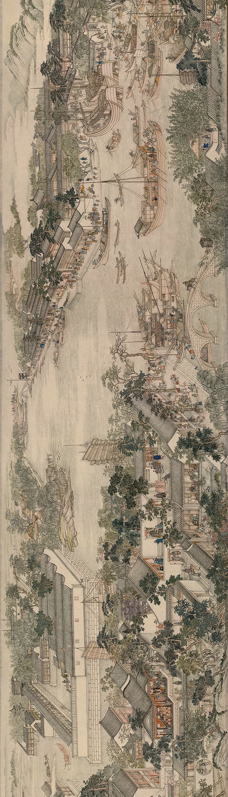 《姑苏繁华图》全卷欣赏