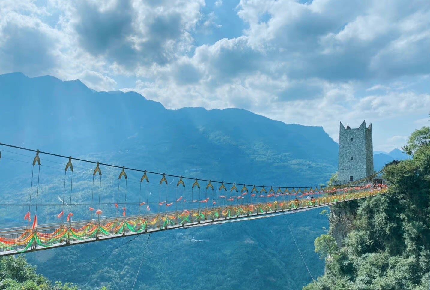 北川九皇山,位于四川省绵阳市.@在云贵川旅行的动态