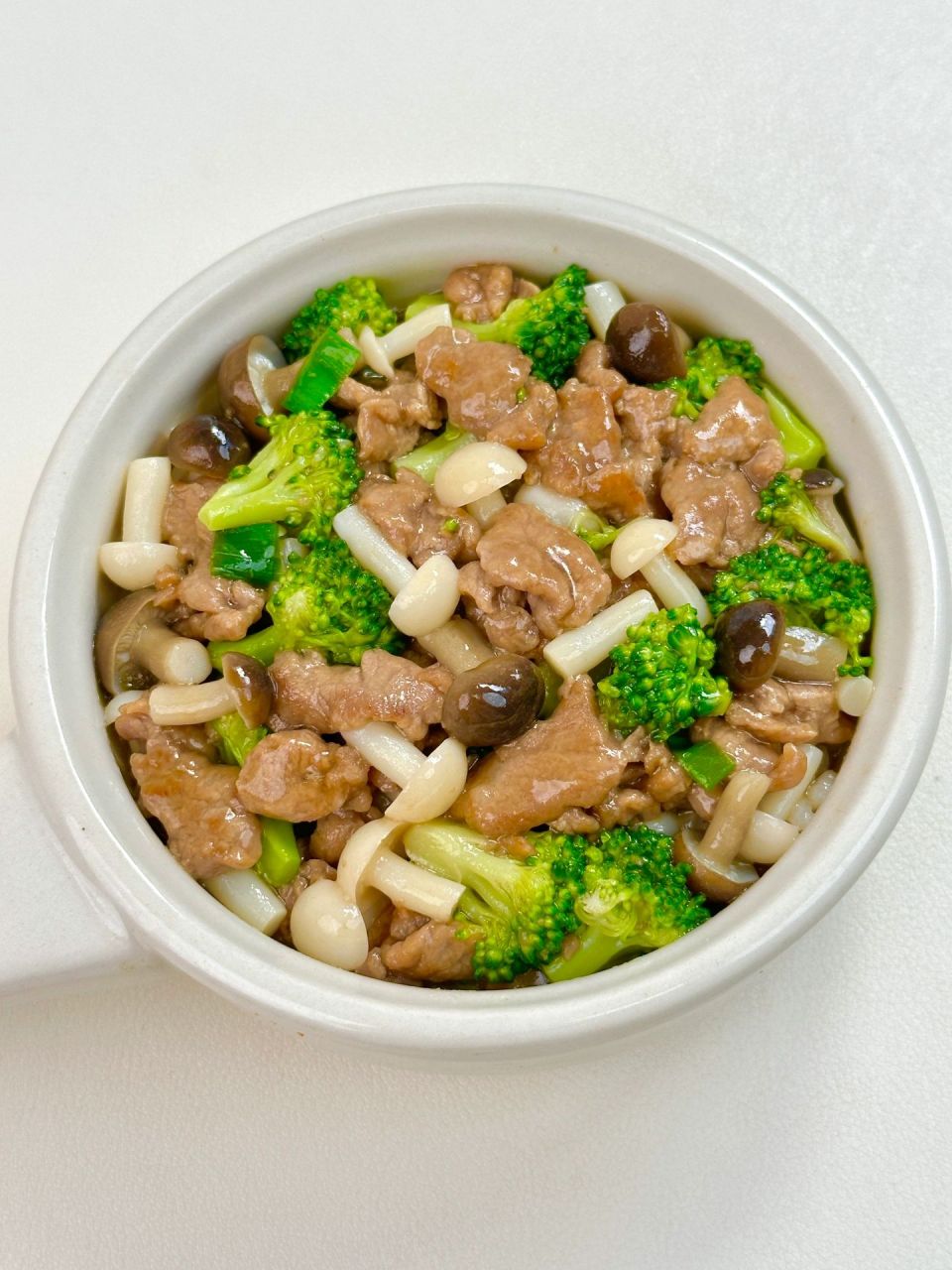 12m 西兰花菌菇牛肉饭|好吃到停不下来7515|分享一道家常小炒,我