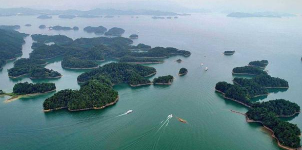 中国最大人工湖,被誉为天下第一秀水,因湖中有千座岛屿而得名