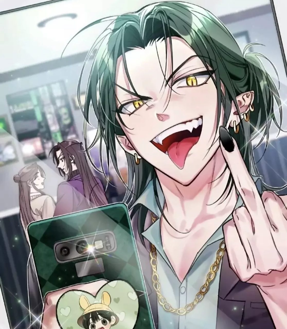 君吾恨绝了世人,成了白衣祸世,贺玄恨绝了师无渡,成了黑水沉舟,花城爱