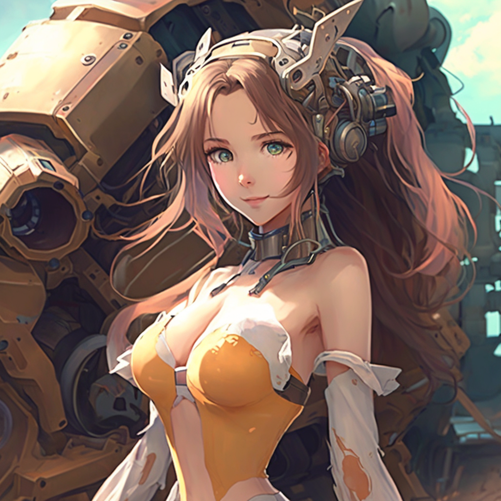 蒸汽朋克动漫少女