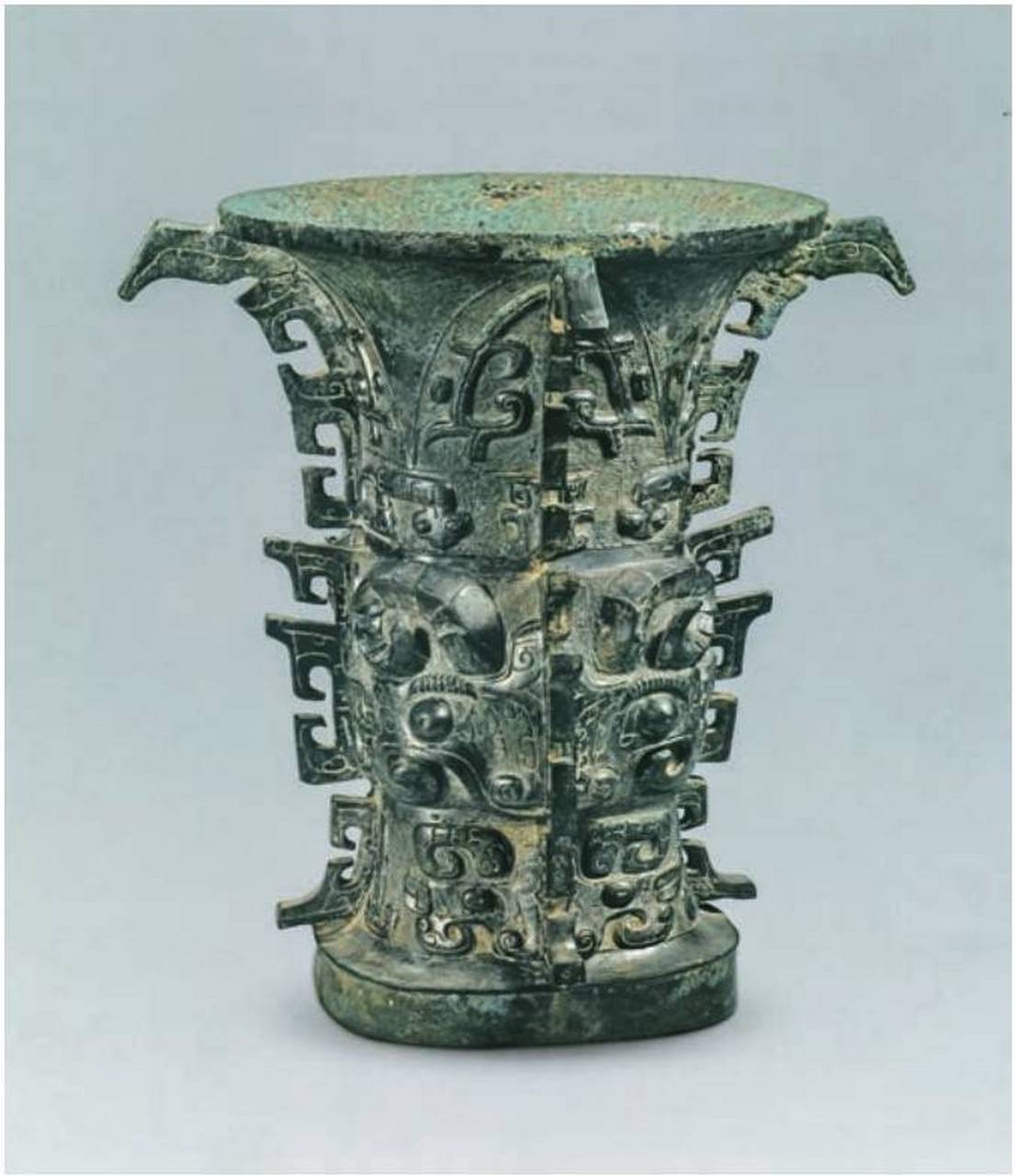 何尊 及其何尊铭文拓片 西周早期 #传统文化# #青铜器