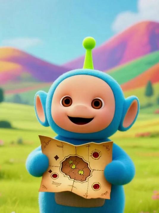 天线宝宝发现藏宝图里的秘密