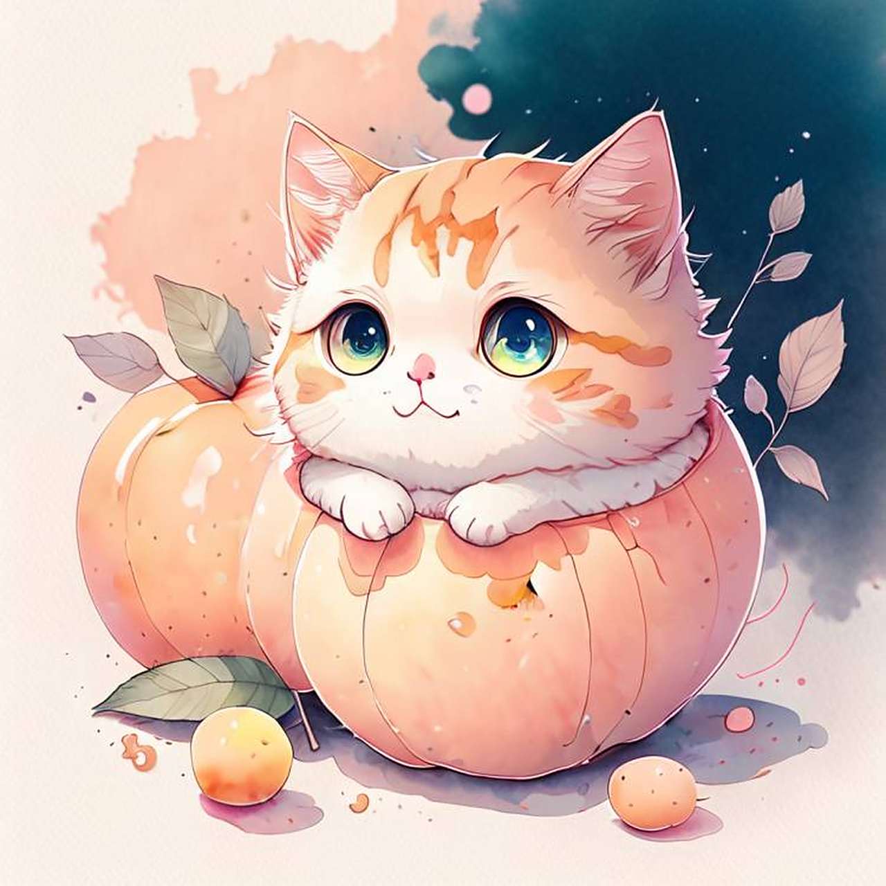 可爱猫咪球与乖巧小兔兔——萌宠头像分享#二次元# #动漫# #二次元