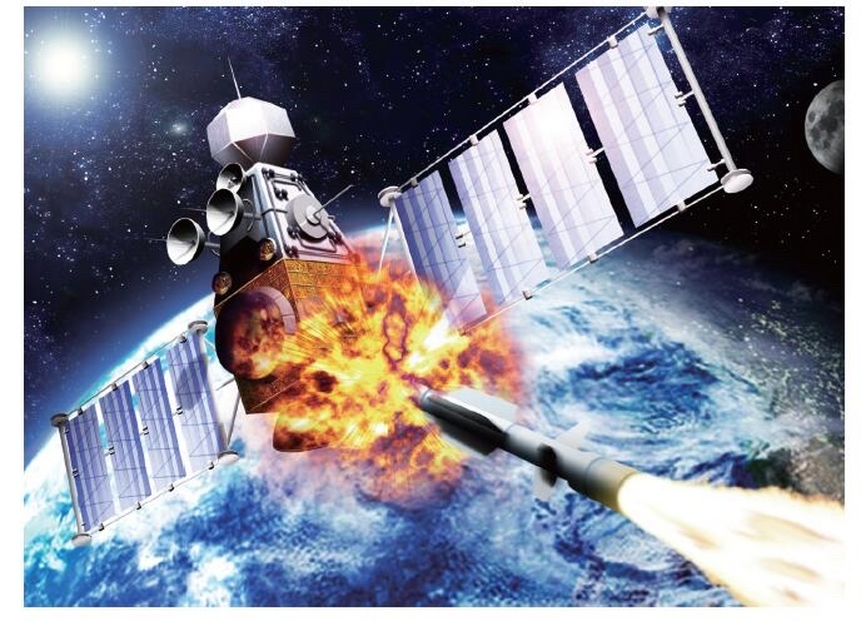 动能三反卫星导弹 ,美国的星链卫星 ,在俄乌冲突中 ,那可是拉了不少偏